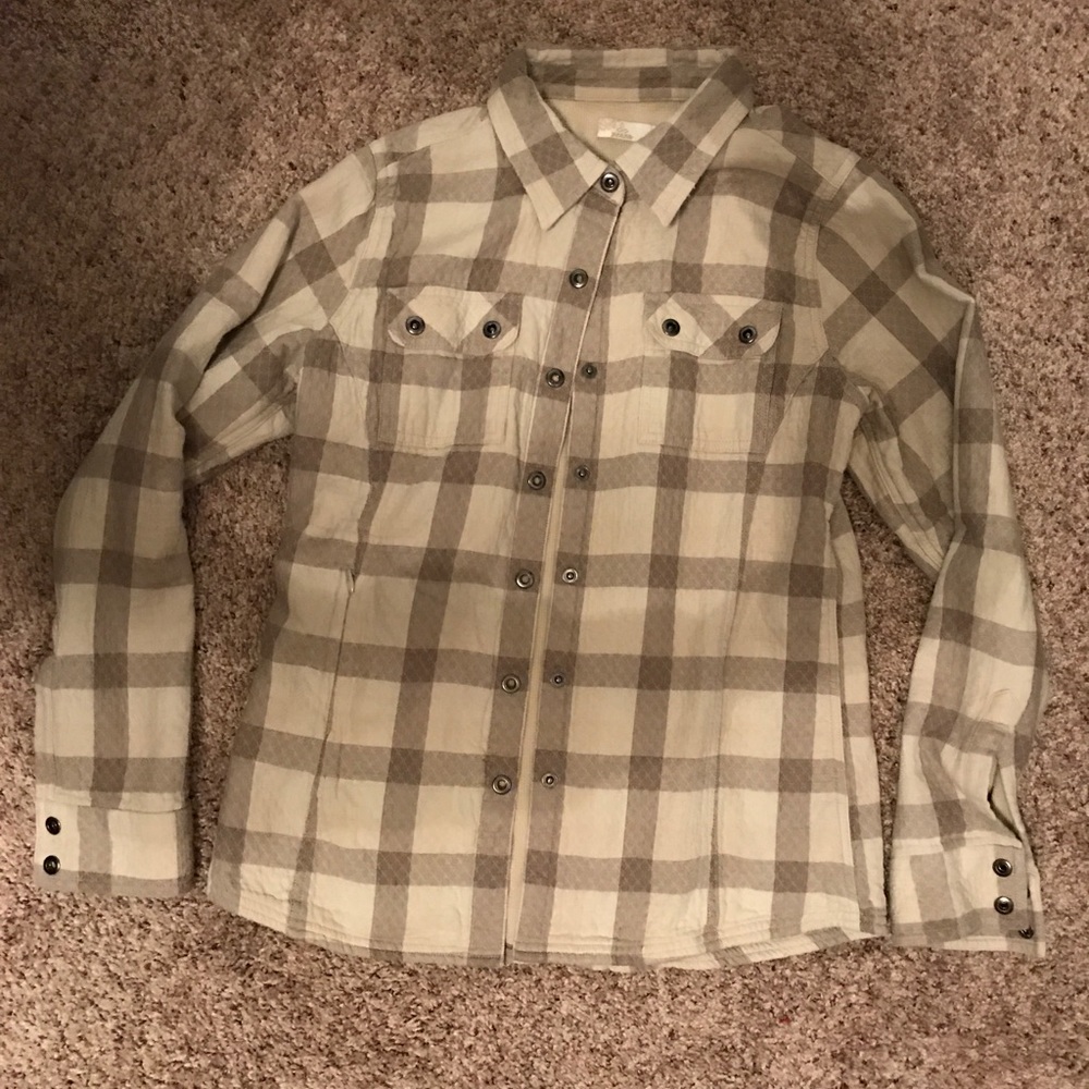 Prana button up shirt top size XS - Picture 1 of 5